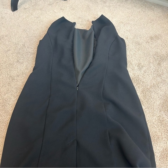 TESSUTI Collection black sleeveless sheath dress 10 business career professional - Picture 6 of 14